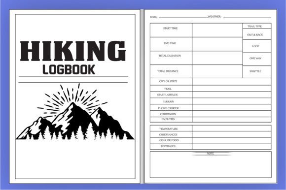 Download Hiking Logbook Kdp Low Content Book - Book Collection