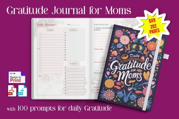 Download Gratitude Journal Planner for Moms - Gratitude journal Collection