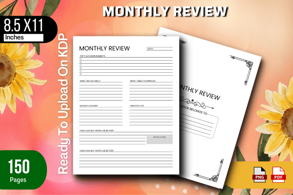 Download Monthly Review Interior for KDP - Monthly review Collection