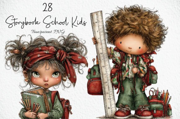 Download Storybook School Kids Clipart - Book Collection