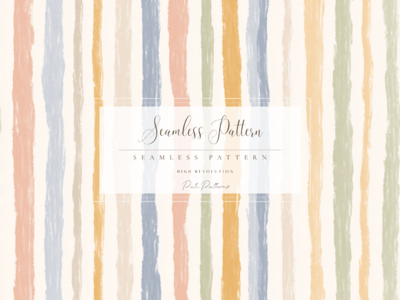 Download Kids Vintage Stripes Seamless Pattern PNG - Kids Collection