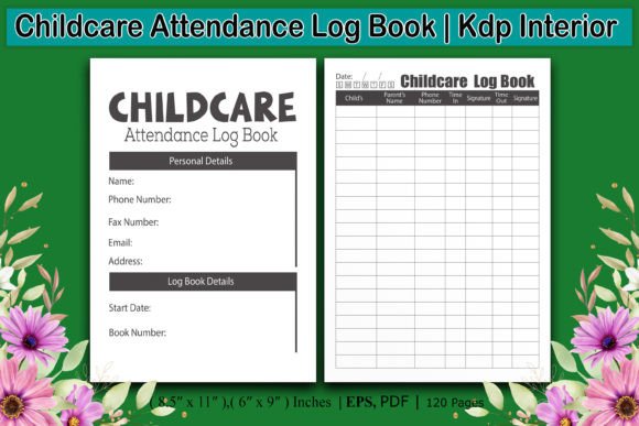 Download Childcare Attendance Log Book - Book Collection