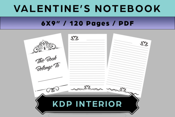 Download Valentine's Notebook Interior - Book Collection