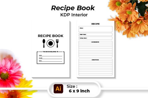 Download KDP Blank Recipe Book Interior - Book Collection