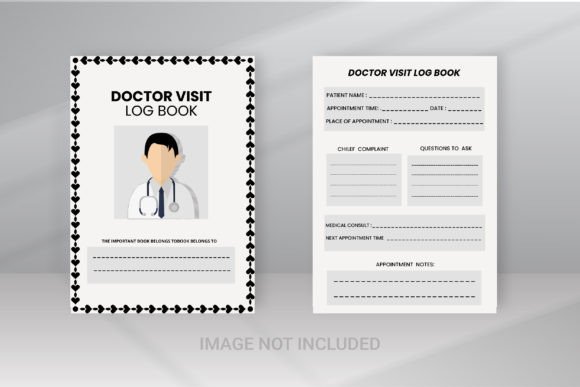 Download Doctor Visit Notebook Interior Template - Book Collection