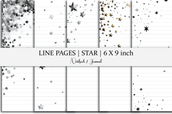 Download Star | Notebook | Lined Paper - Book Collection