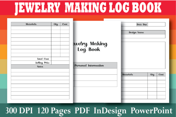 Download KDP Jewelry Making Log Book Interior - Book Collection
