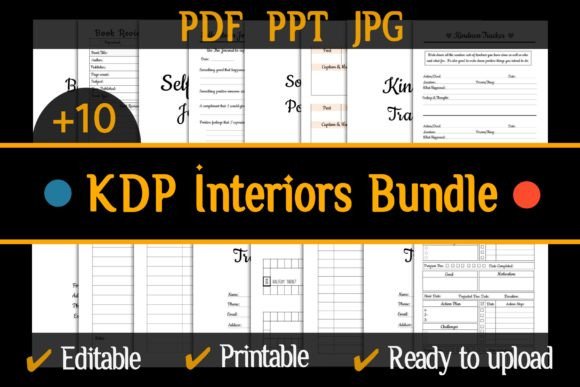 Download Mega Editable KDP Interior Bundle - Premium Resources