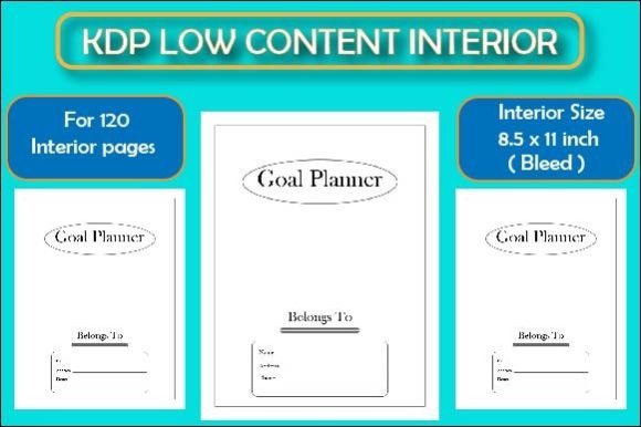 Download KDP Low Content Book Cover Interior - Book Collection