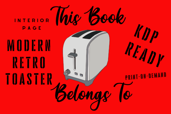 Download Retro Toaster This Book Belongs to - Book Collection