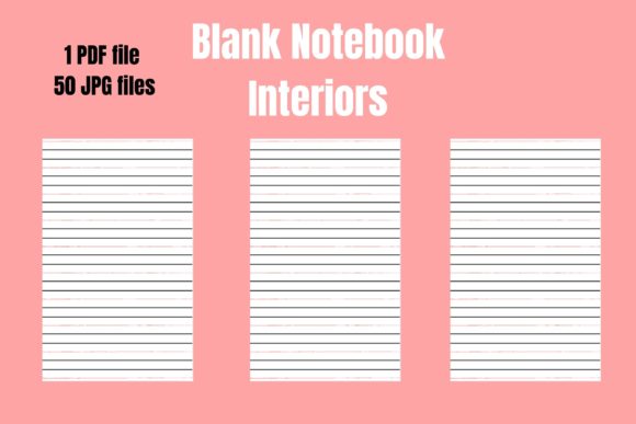 Download Lined White Notebook Interior - Book Collection