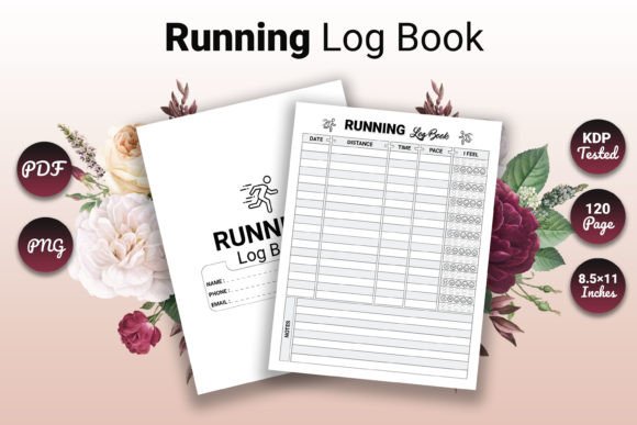 Download Running Log Book KDP Interior - Book Collection