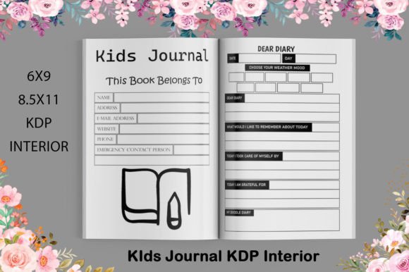 Download Kids Journal KDP Interior - Kids Collection