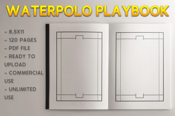 Download Waterpolo Playbook | KDP Template - Book Collection