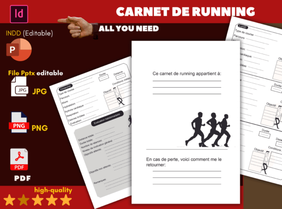 Download Carnet De Running (Running Log Book) - Book Collection