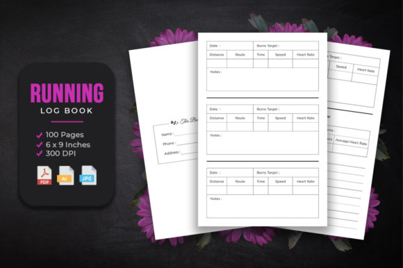 Download Running Log Book  KDP Interior - Book Collection