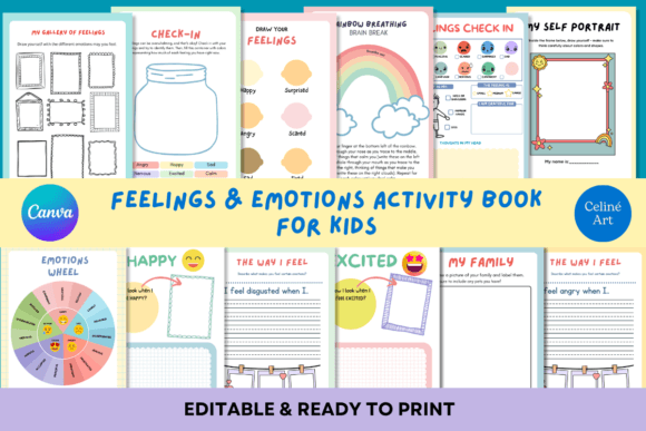 Download EDITABLE FEELINGS ACTIVITY BOOK for KIDS - Book Collection