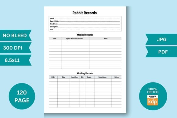 Download Rabbit Records Book Kdp Interior - Book Collection