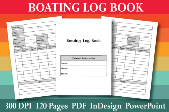Download KDP Boating Log Book Interior - Book Collection