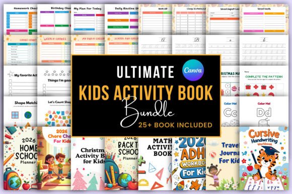 Download Ultimate Kids Activity Book KDP Interior - Book Collection