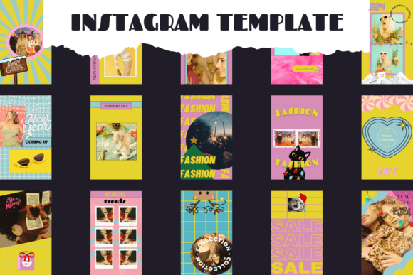 Download Christmas Instagram STORY Template - Christmas Collection