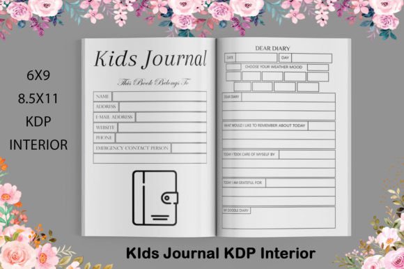 Download Kids Journal KDP Interior - Kids Collection