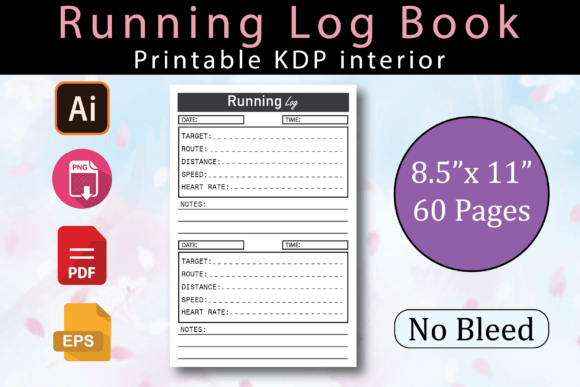 Download Running Log Book Template - Kdp Interior - Book Collection