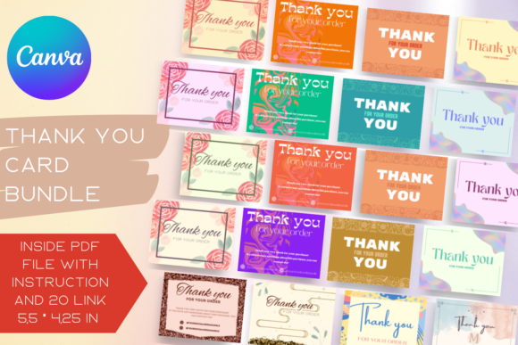 Download 20 Canva Templates for Business Bundle - Canva templates for business Collection