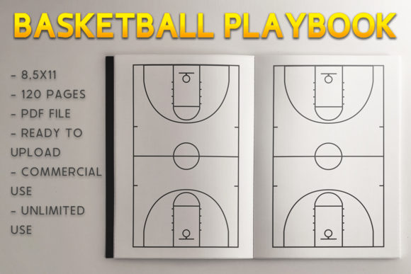 Download Basketball Playbook | KDP Template - Book Collection